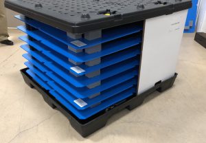 Returnable Packaging Kitted Dunnage in Uni Paks