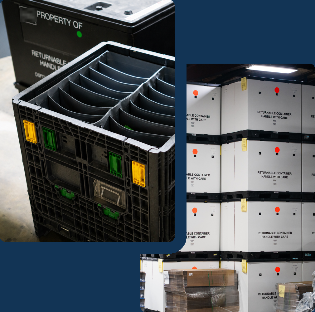 returnable and expendable packaging solutions