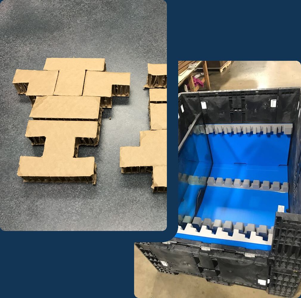 returnable sustainable packaging dunnage